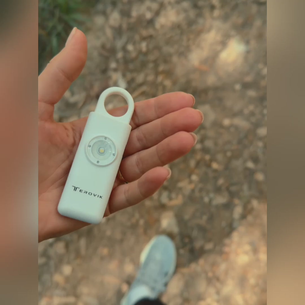 TEROVIK Personal Safety Device - White